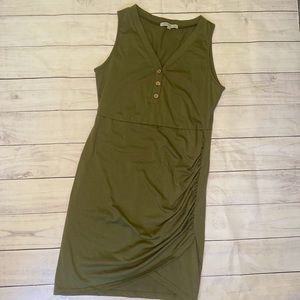 Olive Green Dress